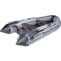 Моторно-гребная лодка Адмирал АМ-360 S серый/черный