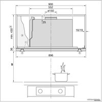 Кухонная вытяжка Miele DAS 2620 EXTA в Витебске