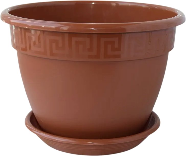 

Вазон 5 Plast Антик D32 (10 л, терракотовый)