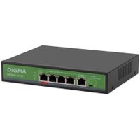 Неуправляемый коммутатор Digma DSP204G-1G-T80
