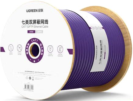 

Кабель Ugreen NW125 70318 (305 м, фиолетовый)
