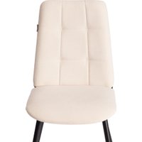 Стул TetChair Asti Trend велюр (молочный/черный)