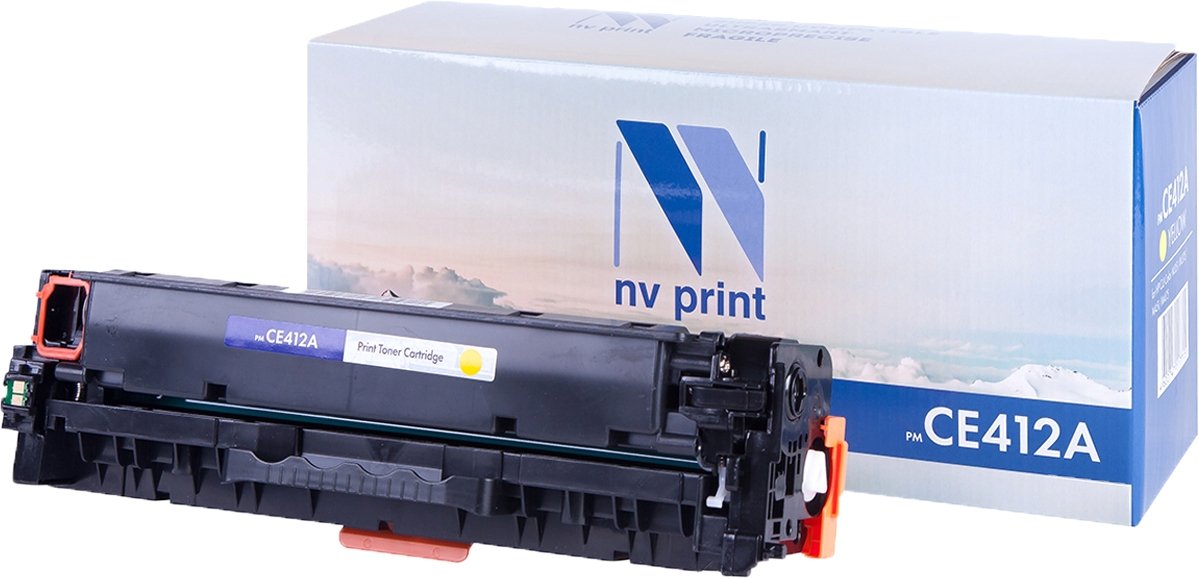 

Картридж NV Print NV-CE412AY (аналог HP CE412A)