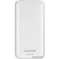 Внешний аккумулятор Canyon PB-301 30000mAh (белый)