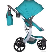 Универсальная коляска Aimile Original New Silver (2 в 1, голубая гавань)