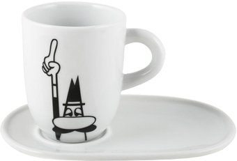 Чашка с блюдцем Bialetti Y0TZ101