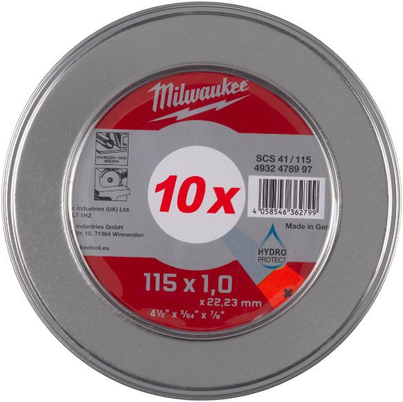 

Набор отрезных дисков Milwaukee 4932478997