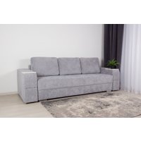 Диван DiArt Бруклин НПБ (велюр Sensey silver/прав/крафт) в Бресте