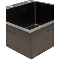 Кухонная мойка Blantek FS-5050HN Honeycomb Nano black ECO (+501F40-B)
