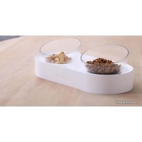 Миски на подставке Petkit 15 Degree Adjustable Double Bowl (белый)