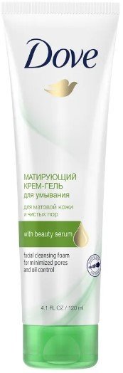 

Dove Крем для умывания матирующий 120 мл