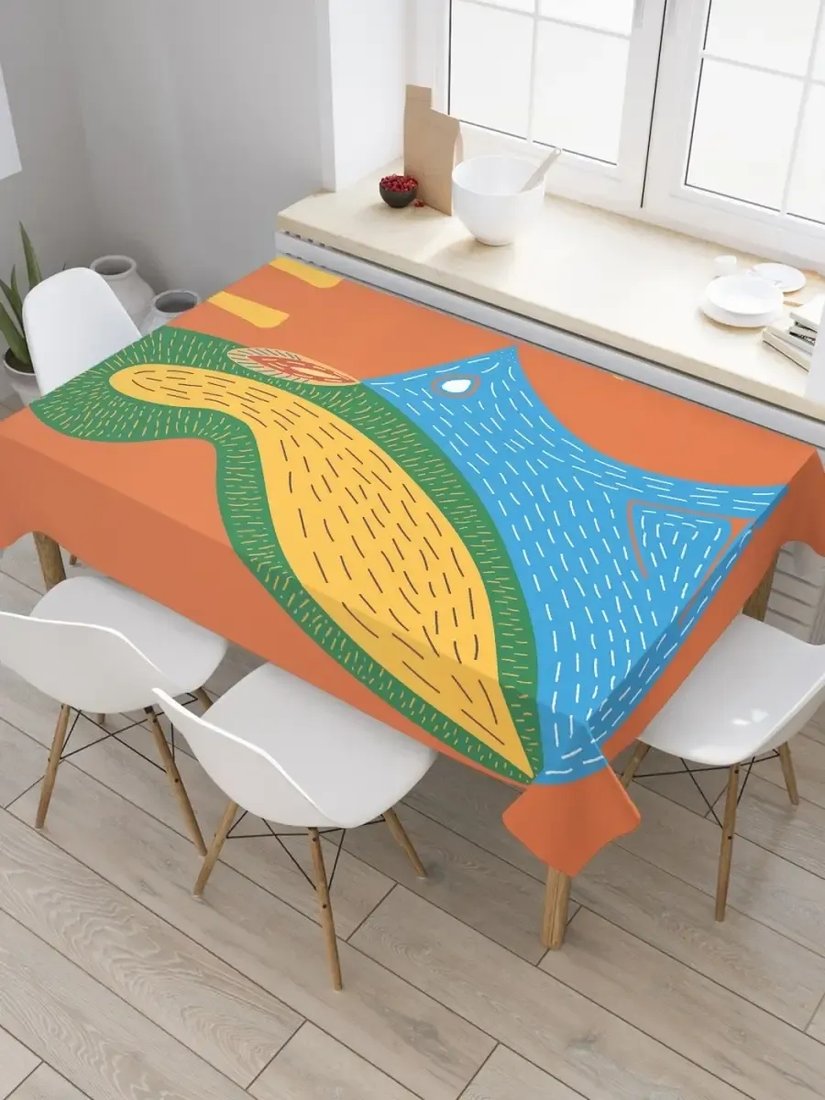 

Скатерть JoyArty Абстрактная белочка tc_104617 (120x145)