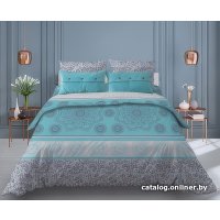 1.5-спальный комплект постельного белья VitTex 186-4-1-15 (1.5-спальный, 2 наволочки 70x70)