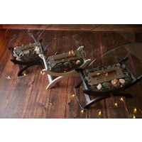 Биокамин ZeFire Iris средний светлый