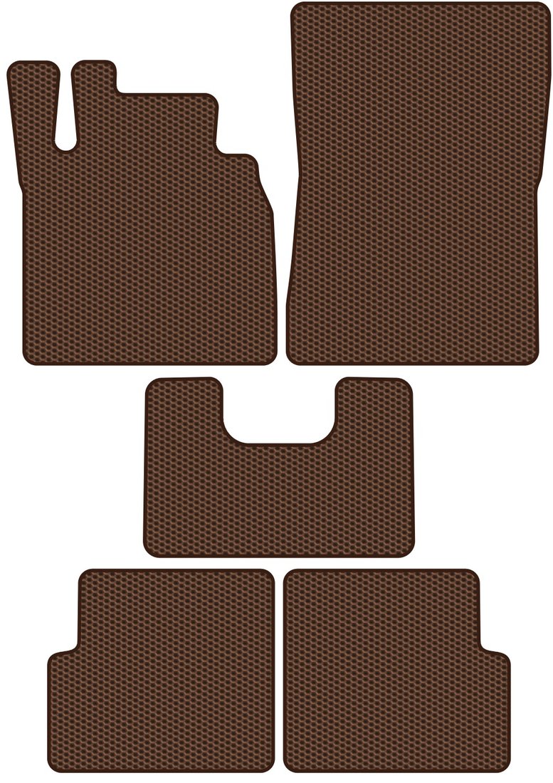 

Комплект ковриков для авто Alicosta Mercedes-Benz G-Class II (suv / W463) 2001 - 2008 (коричневый, сота)
