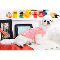 Футболка Puppia Simon PASA-TS1602-IP-S (розовый)