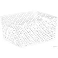 Корзина Альтернатива Плетенка М3501 (белый)