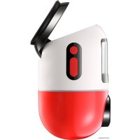 Видеорегистратор 70mai Dash Cam Omni 128GB + GPS-модуль UP04 (красный/белый)