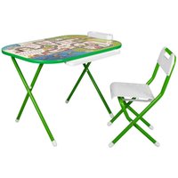 Складной стол Дэми Всезнайка. На дороге (зеленый)