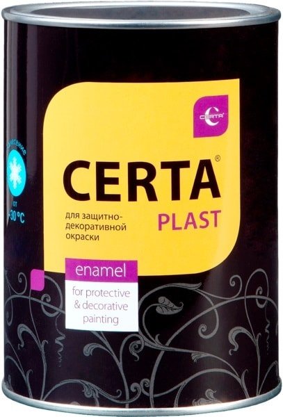 

Краска Certa Plast 10 кг (полуглянцевый белый)