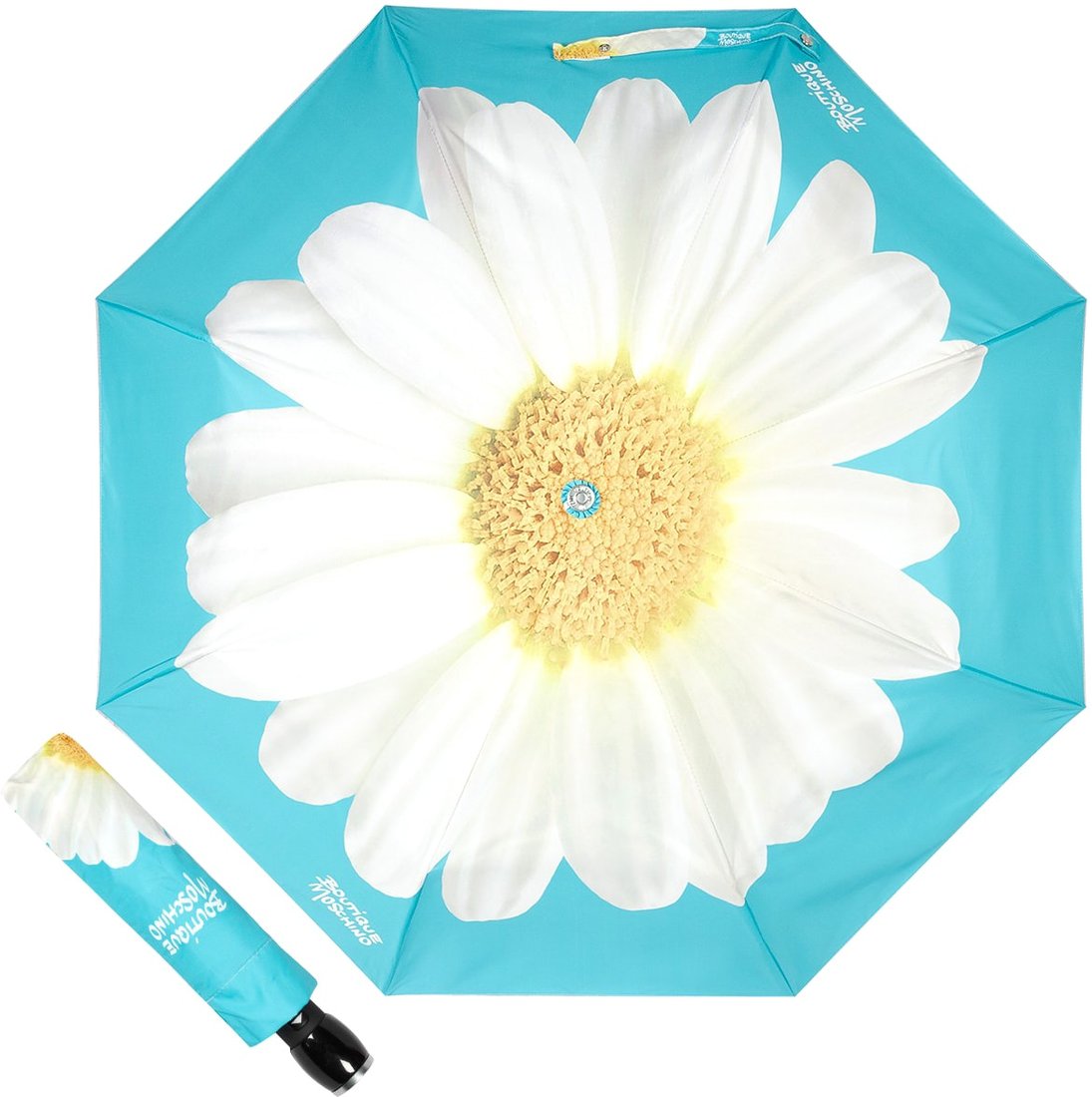 

Складной зонт Moschino 7006-OCP Giant Daisy Lightblue