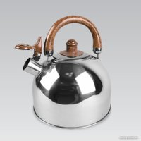 Чайник со свистком Maestro Basic MR-1301 (цвет ручки в ассортименте)