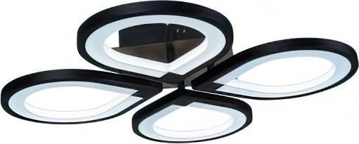 

Припотолочная люстра iLedex Clover 6885/4 BK