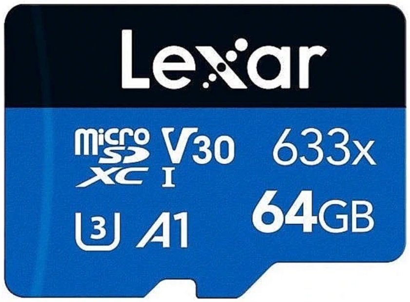 

Карта памяти Lexar 633x microSDXC LMS0633064G-BNNNG 64GB