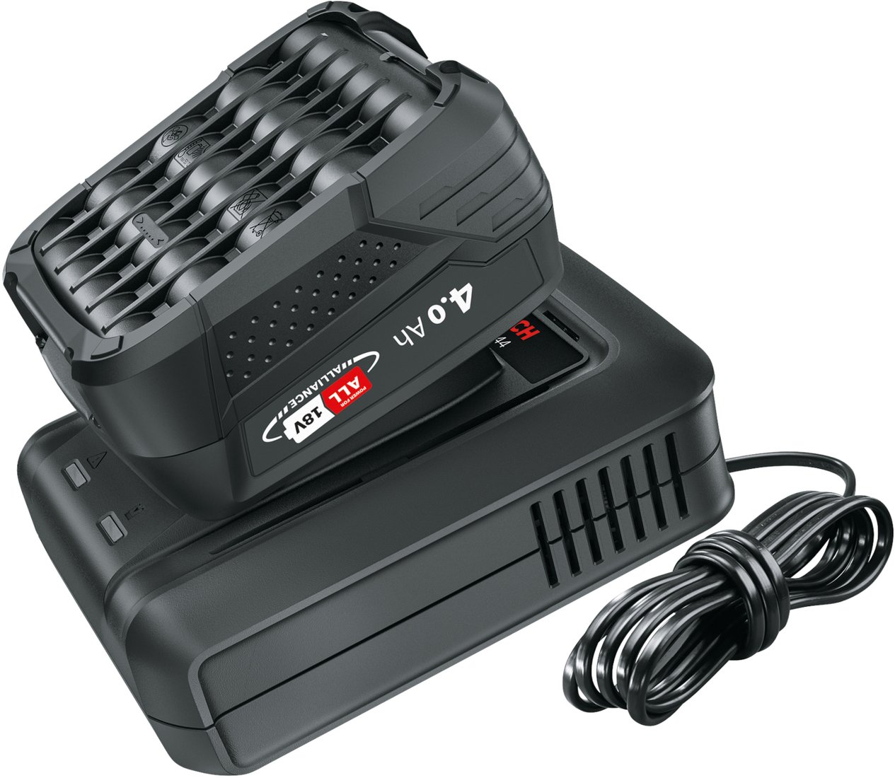 

Аккумулятор с зарядным устройством Bosch 1600A031T6 (18В/4 Ah + 18В)