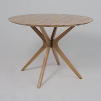 Кухонный стол Аврора Вегас D1100 (дуб светлый тон 100)