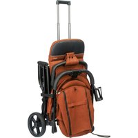 Коляска прогулочная «книга» Indigo Mega (терракот)