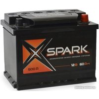 Автомобильный аккумулятор Spark 500A (EN) R+ SPA60-3-R (60 А·ч)