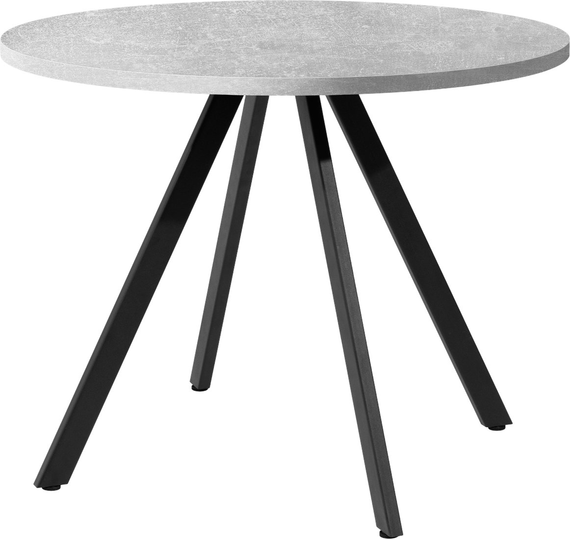 

Обеденная группа Millwood Олесунн D100x100x75 (бетон/металл черный)
