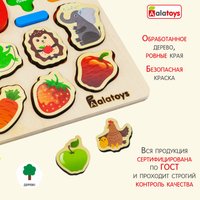 Сортер Alatoys Пазл Логика ПЗЛ51