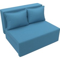 Диван Лига диванов Лагуна 125934 (рогожка амур голубой)