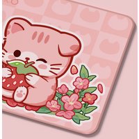 Коврик для мыши Akko Cat Theme (розовый) в Гродно