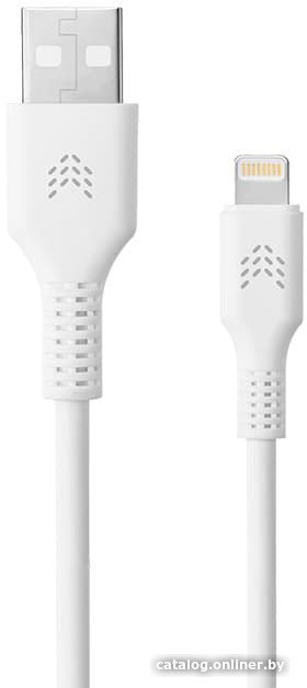 Кабель Rocket TPE USB Type-A - Lightning (1 м, белый)