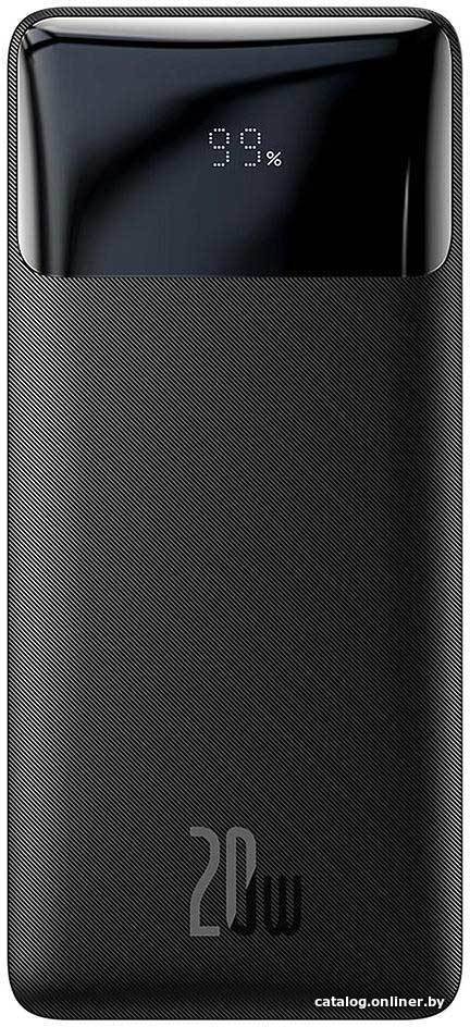 Внешний аккумулятор Baseus Bipow Fast Charge Power Bank 20W 10000mAh (черный)