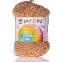 Пряжа для вязания Пехорка Детская Новинка 124 50 г 200 м (песочный)