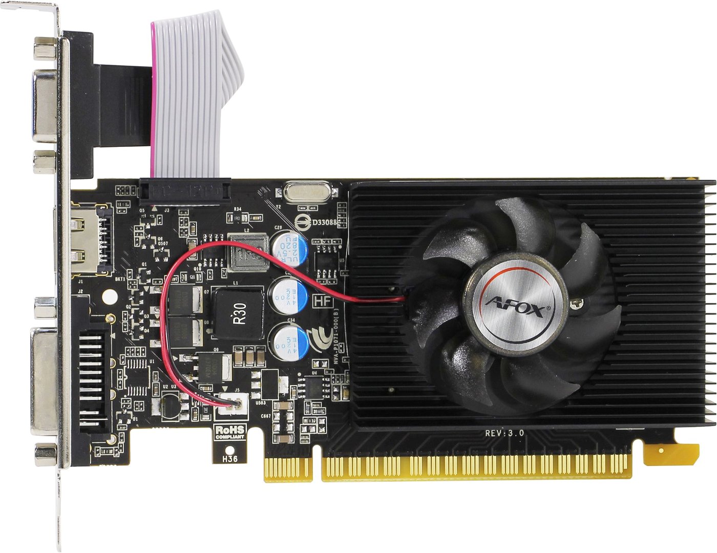 

Видеокарта AFOX GeForce GT 730 2GB DDR3 AF730-2048D3L6