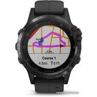 Умные часы Garmin Fenix 5 Plus Sapphire (черный)