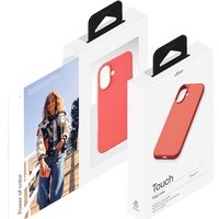 Чехол для телефона uBear Touch Mag Case для iPhone 17 (коралловый)
