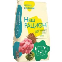 Сухой корм для собак Наш рацион Для взрослых собак с индейкой 2 кг
