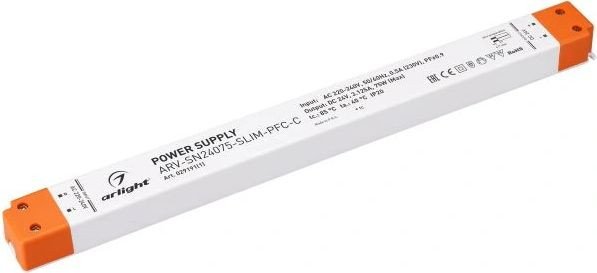 

Блок питания Arlight ARV-SN24075-SLIM-PFC-C 029191(1)
