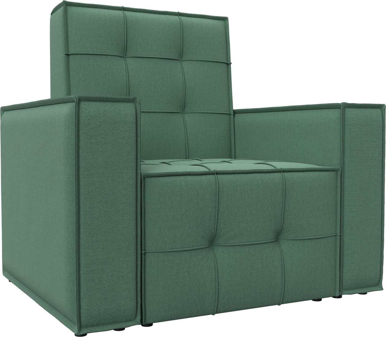 

Интерьерное кресло Лига диванов Лига-067 132289 (рогожка Амур 11 зеленый)