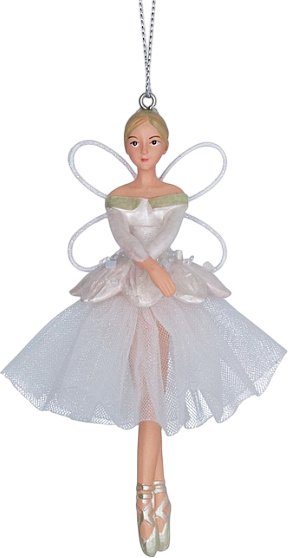 

Елочная игрушка Gisela Graham Snowberries Фея 10114