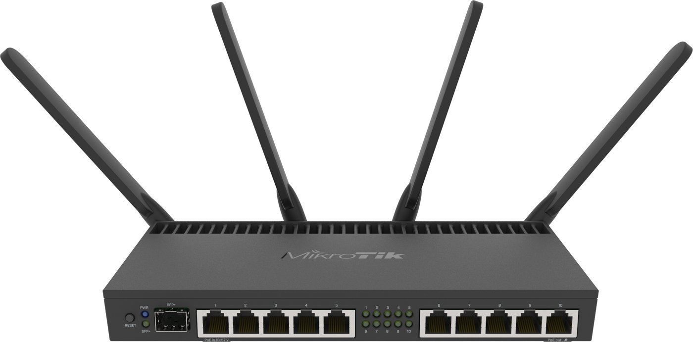 

Wi-Fi роутер Mikrotik RB4011iGS+5HacQ2HnD-IN