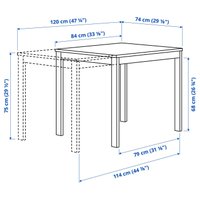 Кухонный стол Ikea Vihals 90569097