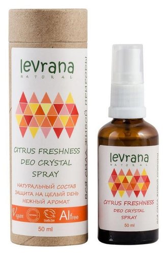 Дезодорант-спрей Levrana Цитрусовая свежесть 50 мл