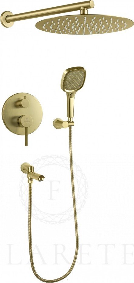 

Душевая система Filarete Roun FL1026 (матовое золото)